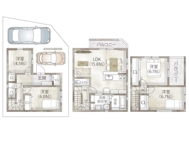 大阪市港区八幡屋3丁目 限定1区画