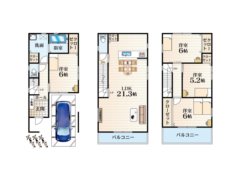 大阪市鶴見区横堤2丁目 全23区画